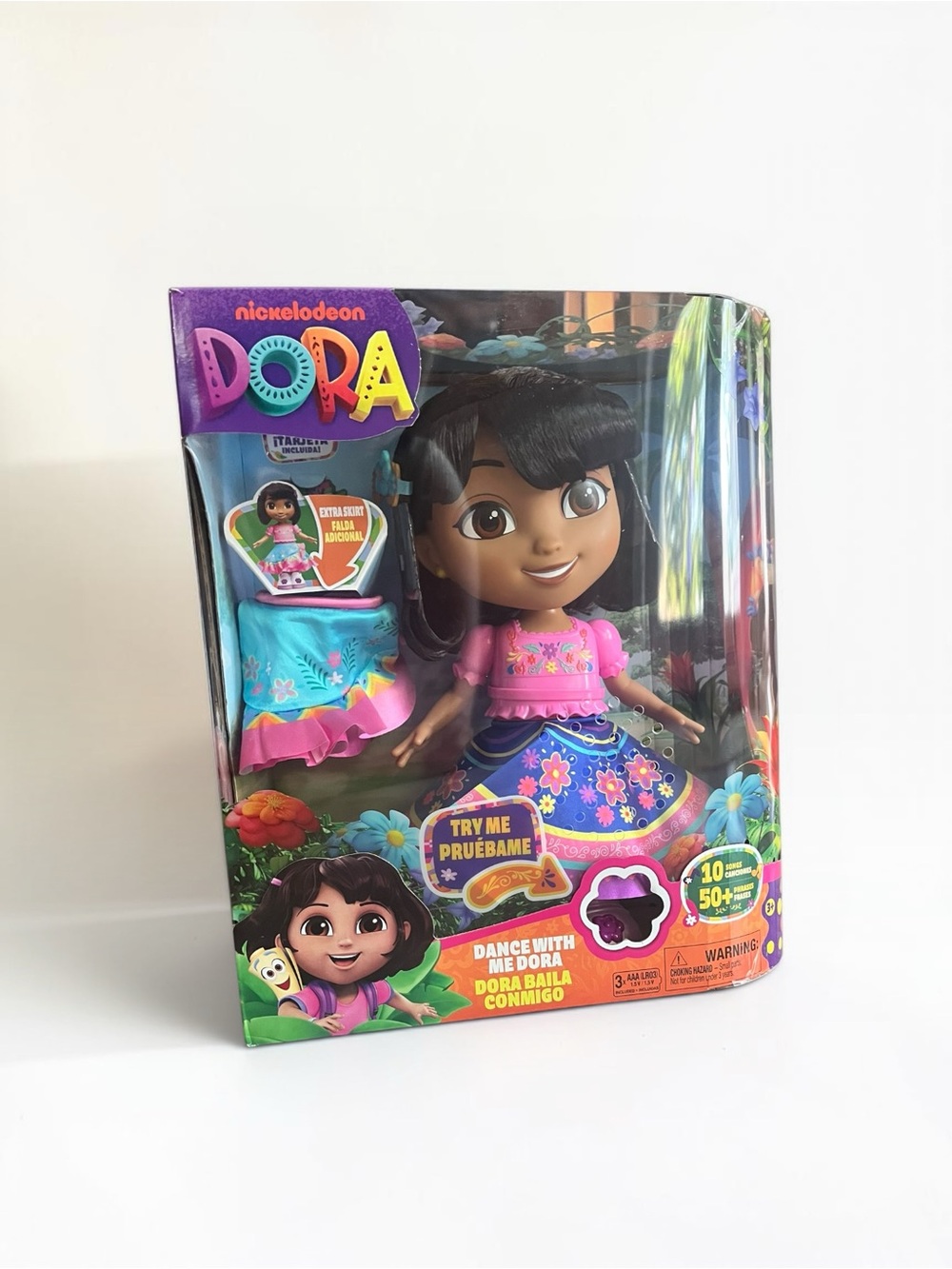 Nickelodeon Dance With Me Dora Doll Interactive Talking Singing NEW Sealed